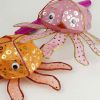 Creative Kids Room/Home Decor Octopus Shape Hanging Lantern Decorative Cloth Lantern Lampshade