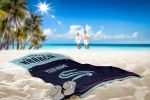 [Personalization Only] OFFICIAL NHL Jersey Personalized Beach Towel - Kraken