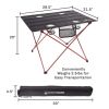 Camping Table, Black