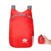 Portable And Foldable Small Backpack; Short-Distance Travel Bag For Men And Women For American Football Spectators