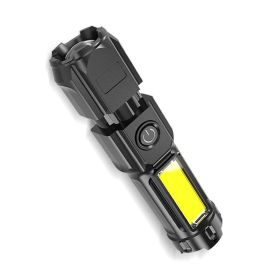 Mini Handheld LED Flashlight Camping Light for Emergency and Outdoor Use (Type: Flashlights, Color: Black 2)