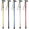 Foldable Lightweight Walking Stick; Trekking Pole With Rubber Tip; Adjustable Height